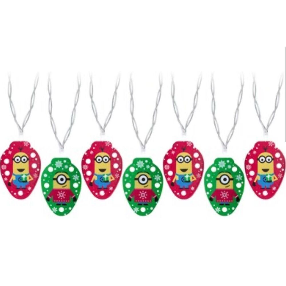 Gemmy Merry Minion Mischief Light String – LED Battery-Operated Lights